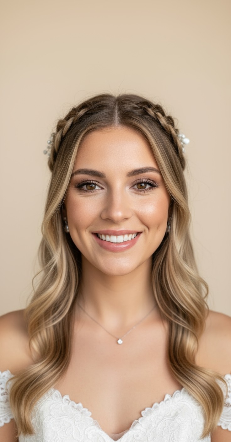 After Bohemian Wedding Hair